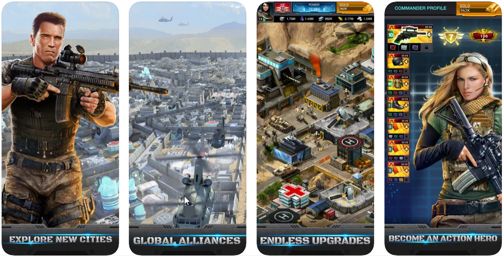 Mobile Strike game screenhot